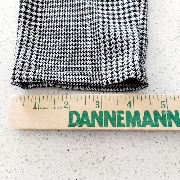 MeMoi leggings size S/M Houndstooth Plaid Stretch - Picture 4 of 10